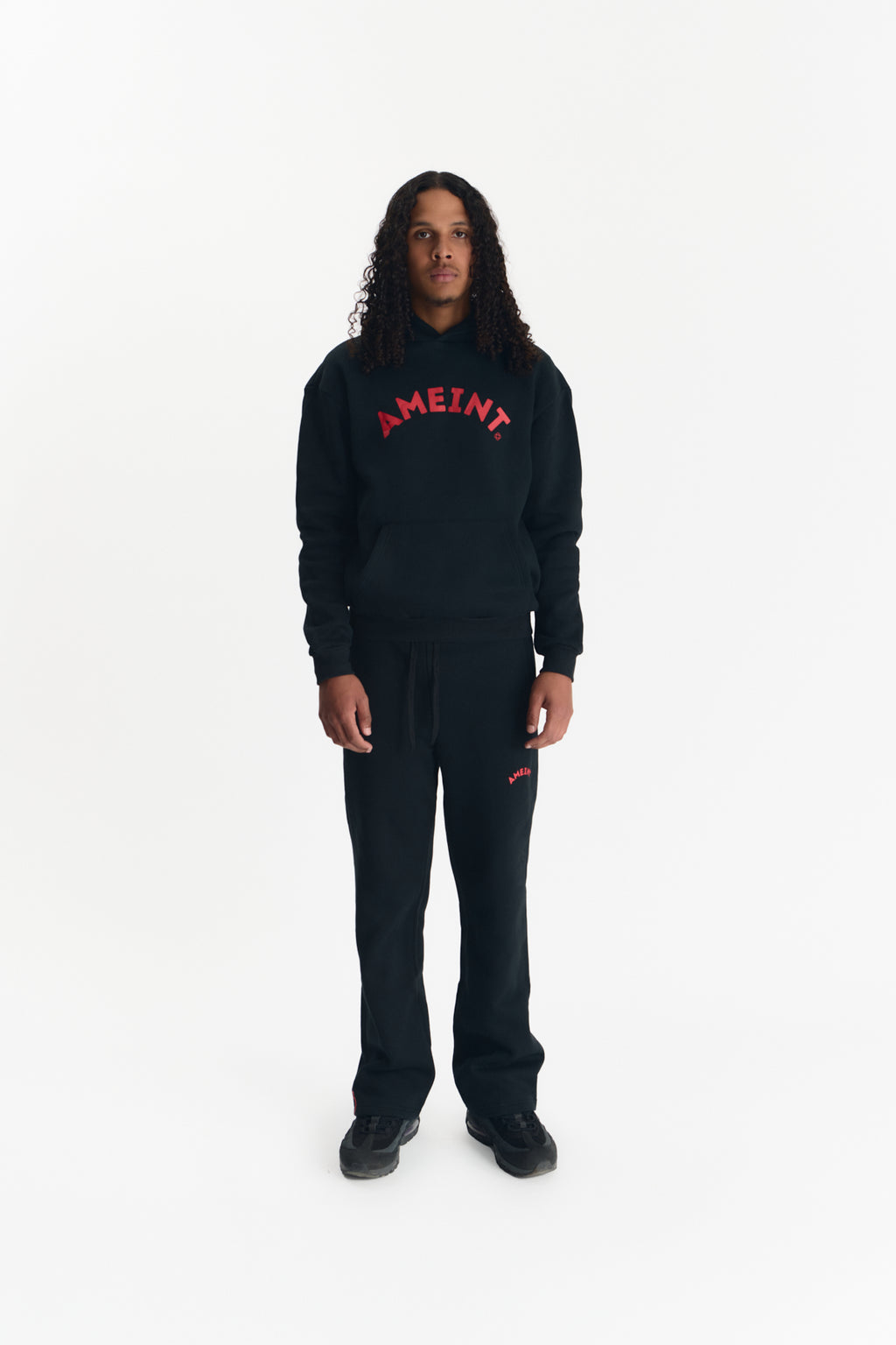 CLOVER SWEATPANTS [BLACK]