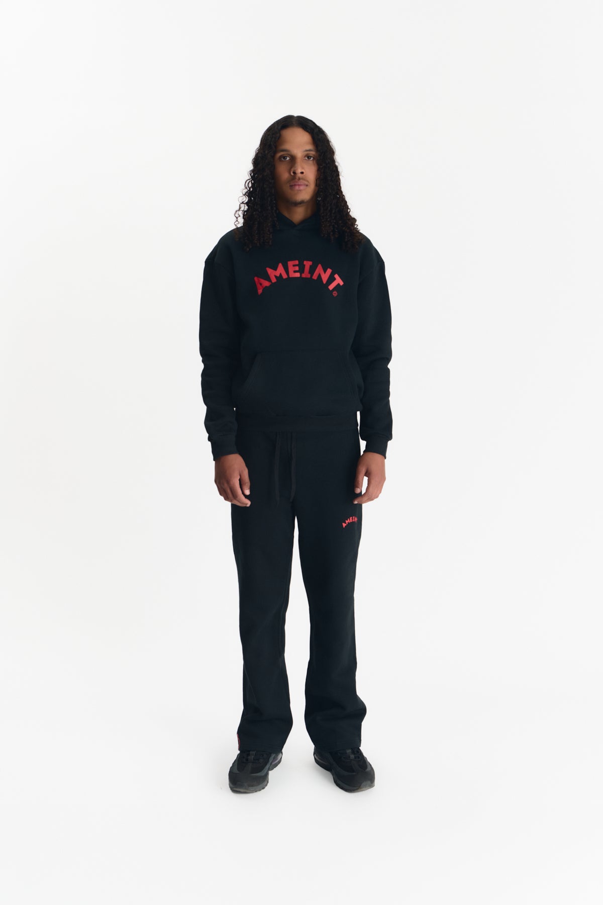 CLOVER SWEATPANTS [BLACK]