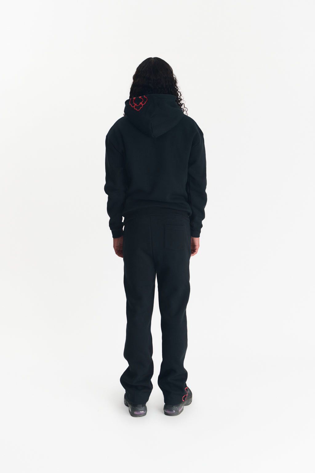 CLOVER SWEATPANTS [BLACK]