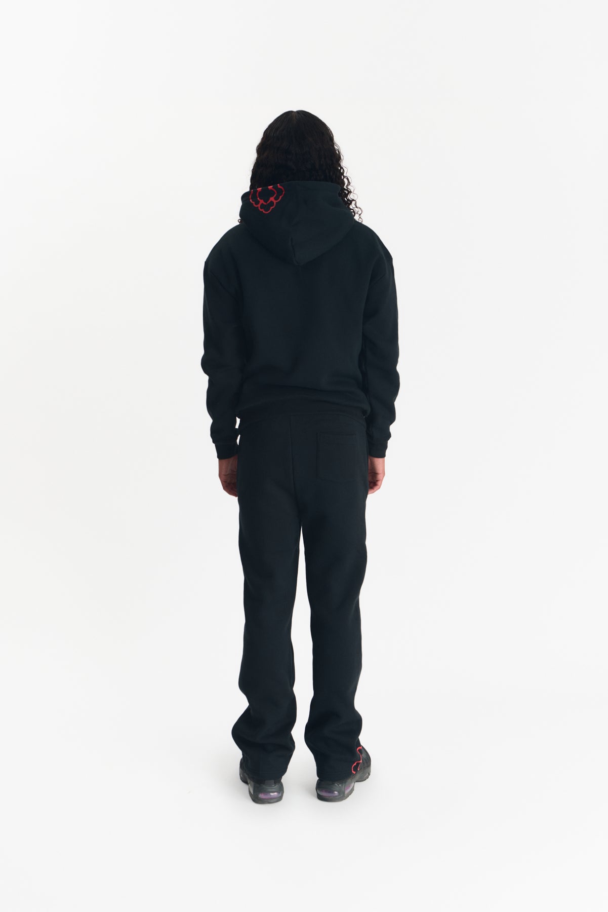 CLOVER SWEATPANTS [BLACK]