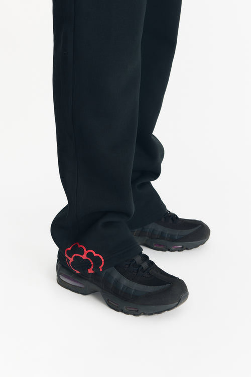 CLOVER SWEATPANTS [BLACK]