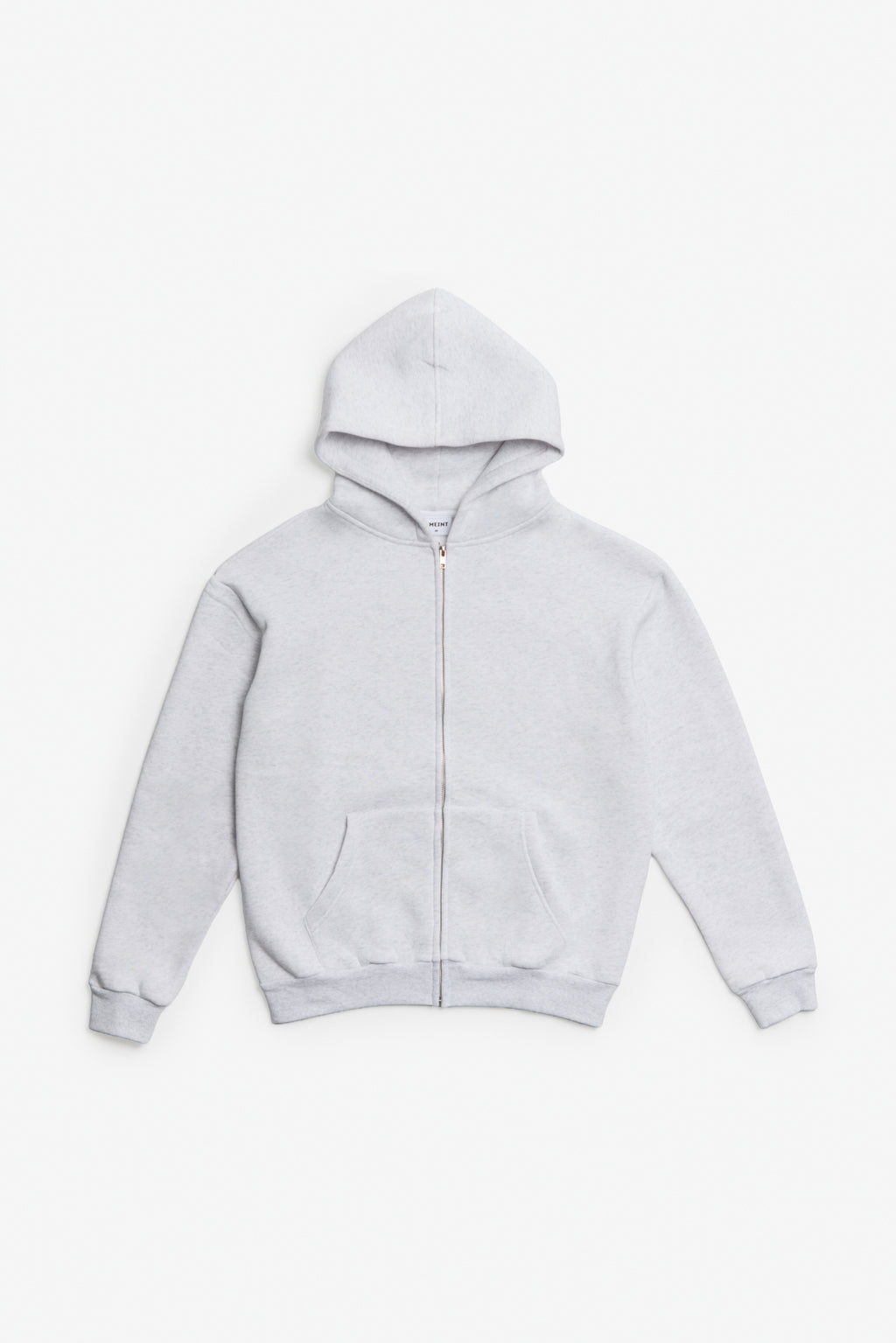 LOGO ZIP HOODIE [GREY]